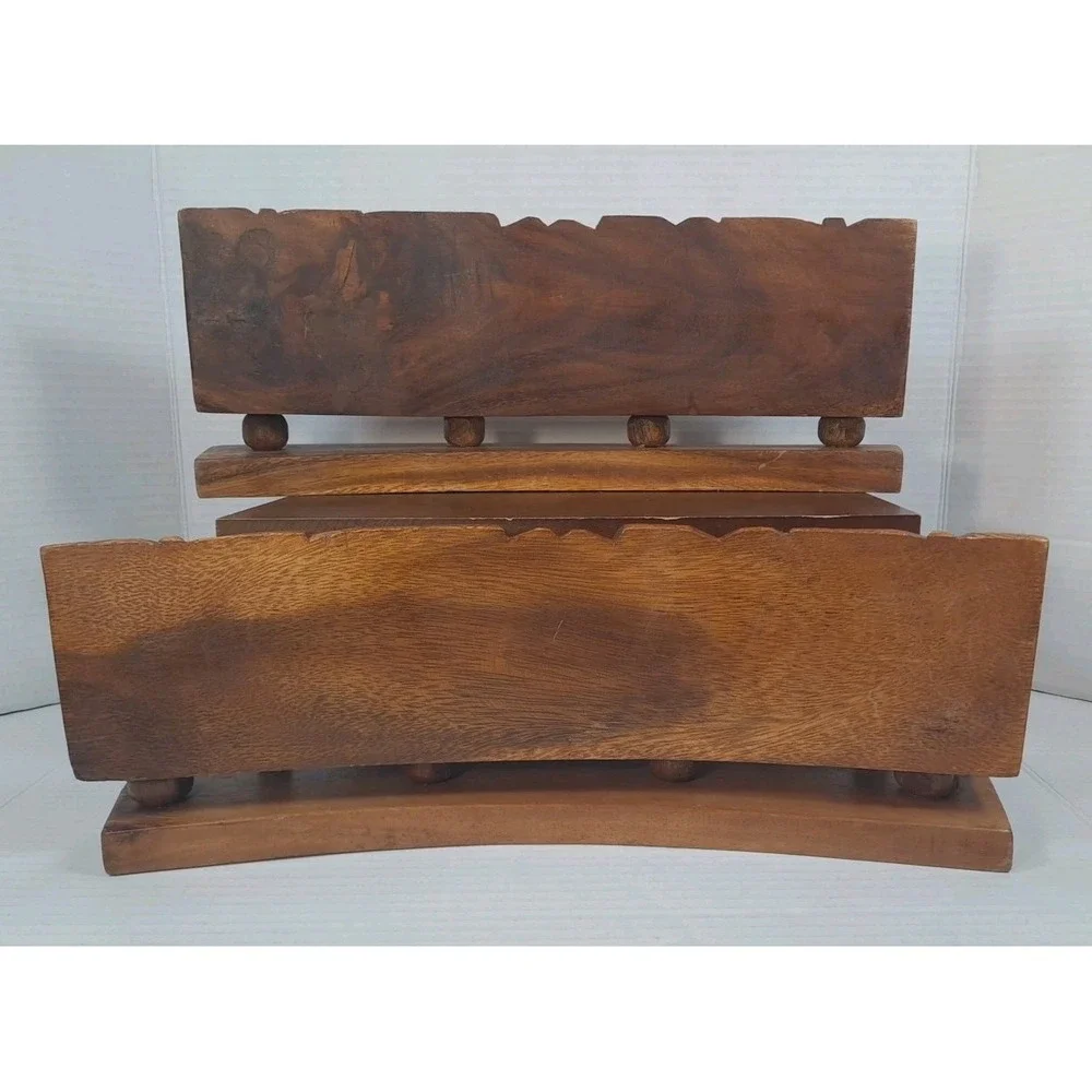 Pair Of Hand Carved 15
